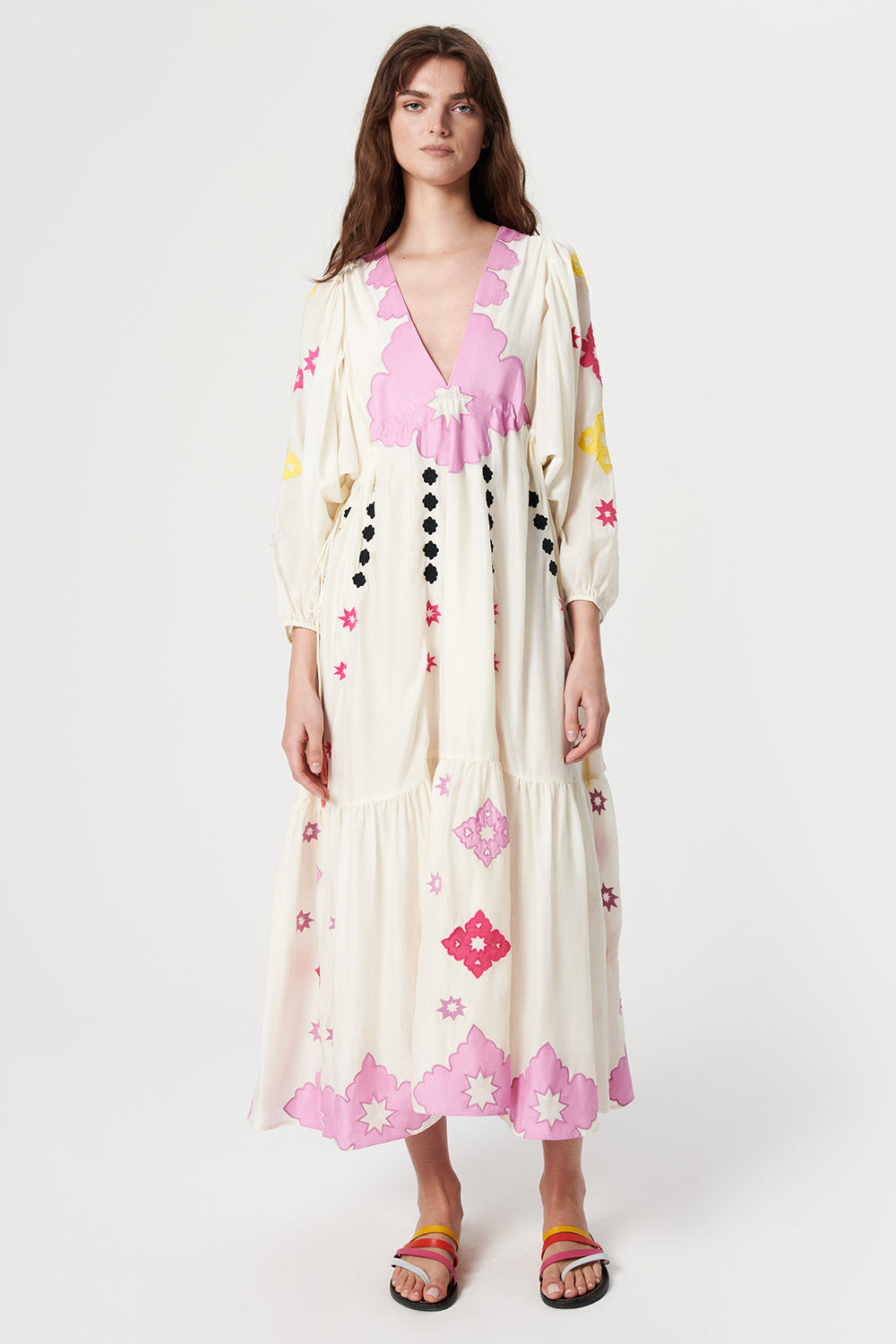 Gypsy Embroidered Maxi Dress