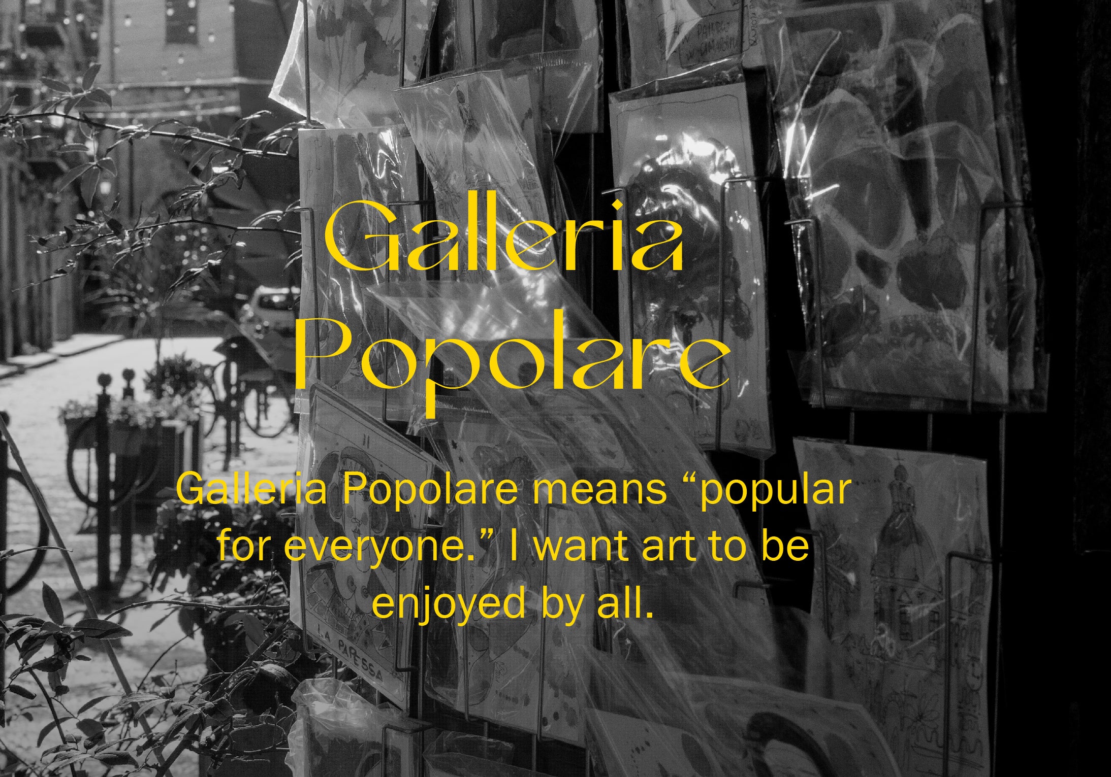 Galleria Popolare - CHAPTER III