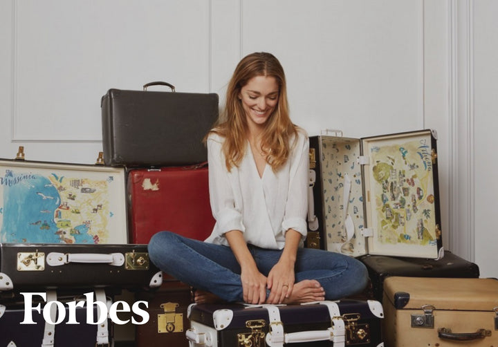 Forbes - The Luxury Collection Introduces Limited Edition Globe-Trotter Luggage With Sofía Sanchez de Betak