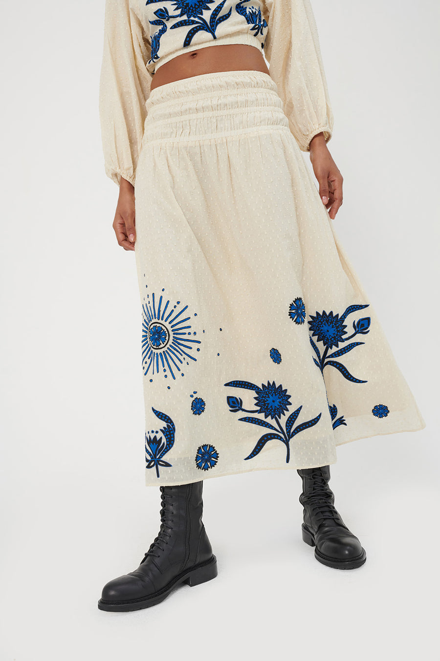 Lukas Embroidered Skirt