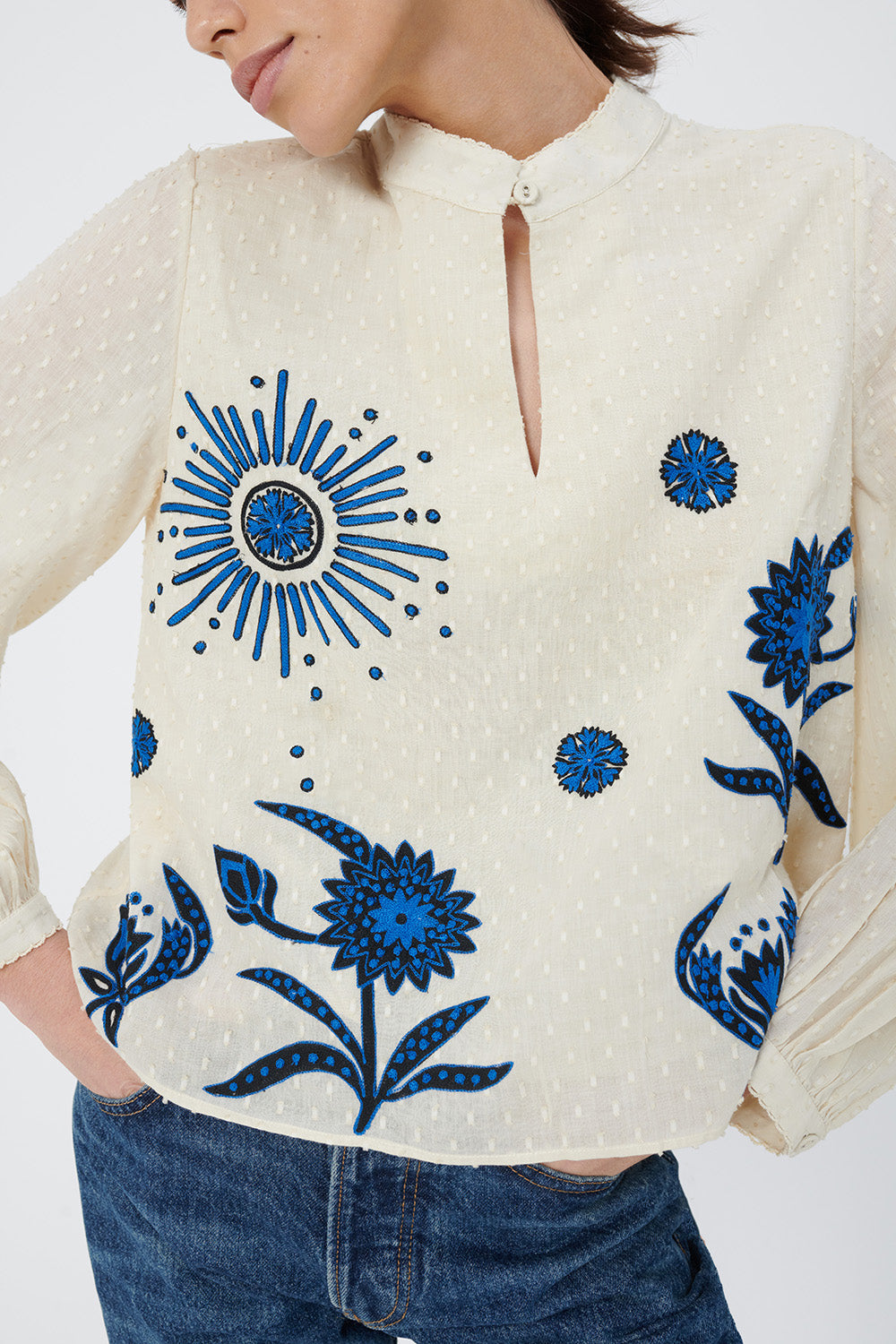 Ingrid Embroidered Blouse
