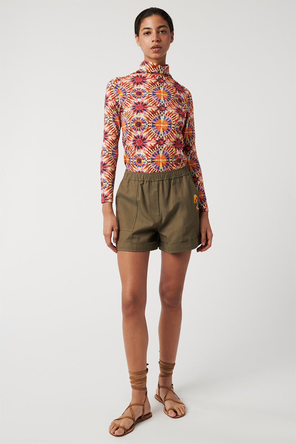 Janis Embroidered Shorts