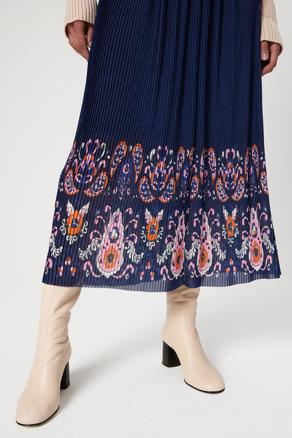 Janis Pleated Skirt