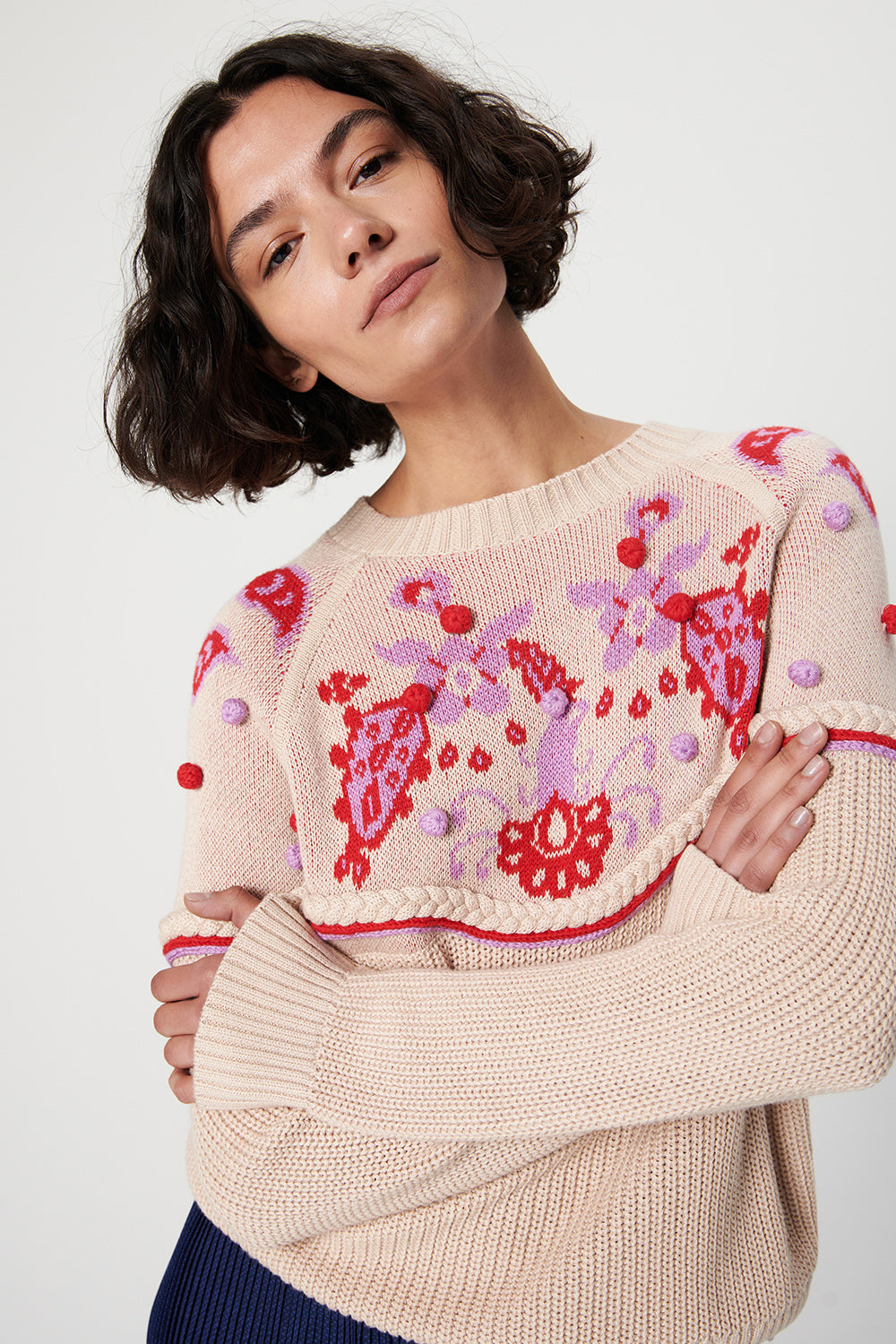 Moon Knitted Sweater