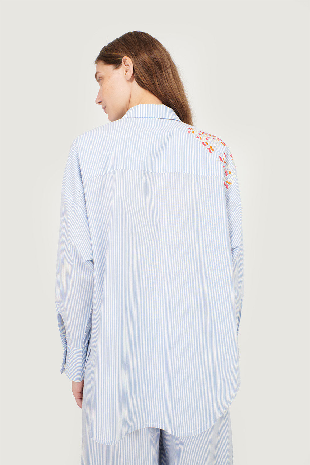 Liv Embroidered Organic Cotton Shirt