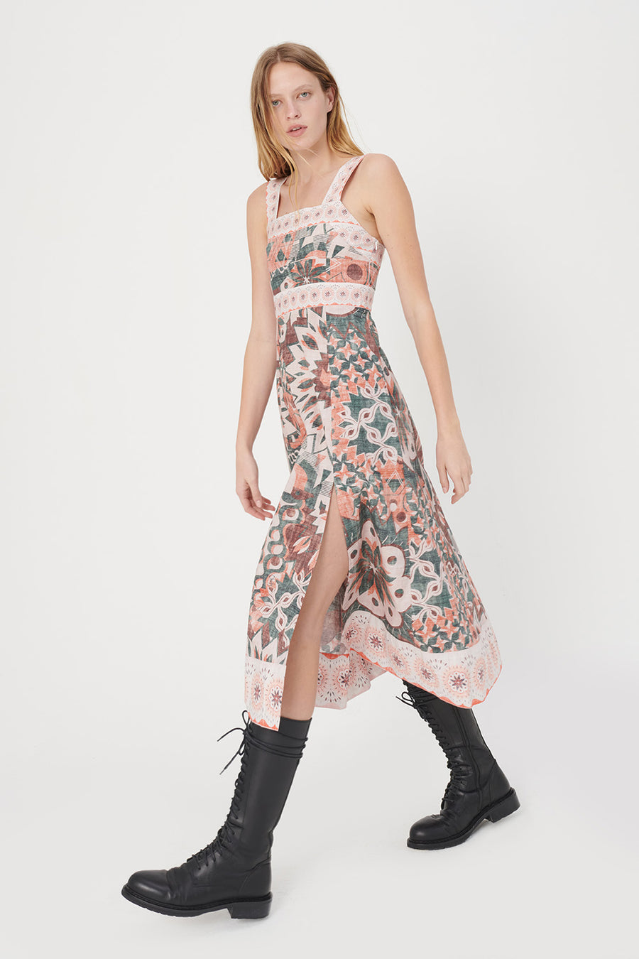 Anna Organic Cotton Maxi Dress