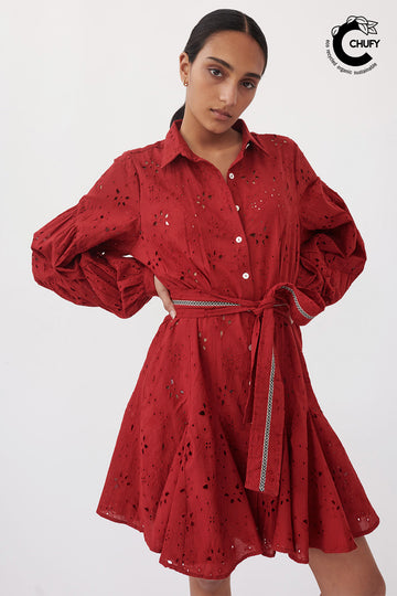 Ushi Organic Cotton Mini Dress